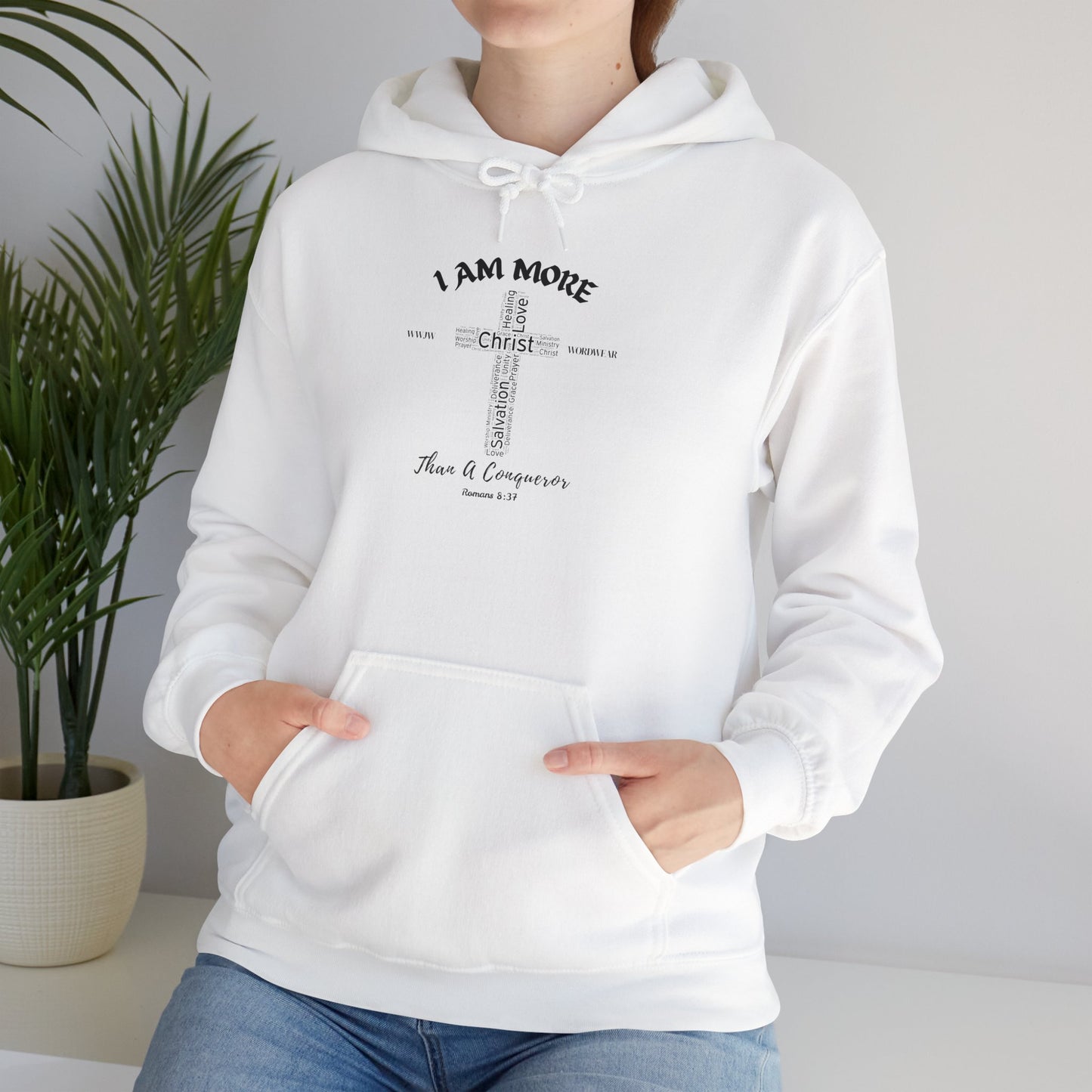 Unisex Heavy Blend Hoodie - 'I AM MORE'