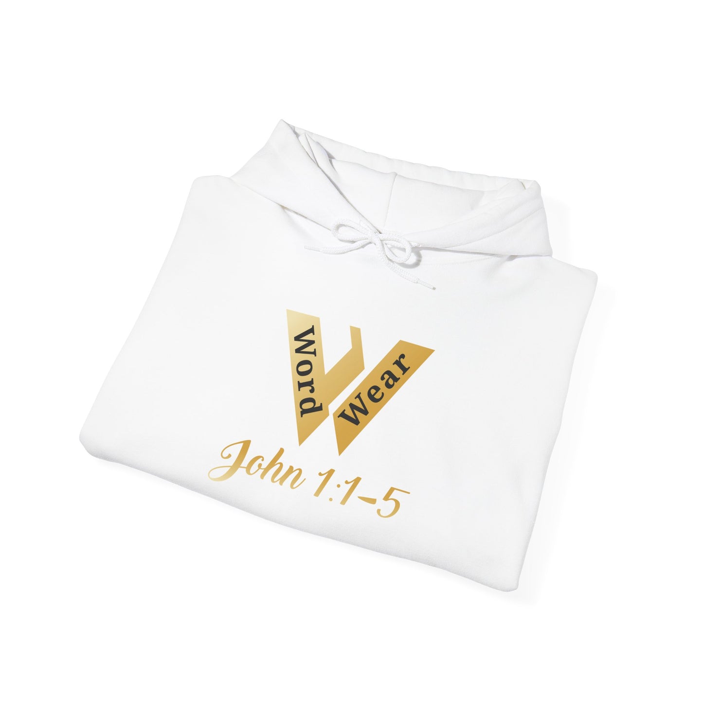 Inspirational Faith Hoodie - John 1:1-5