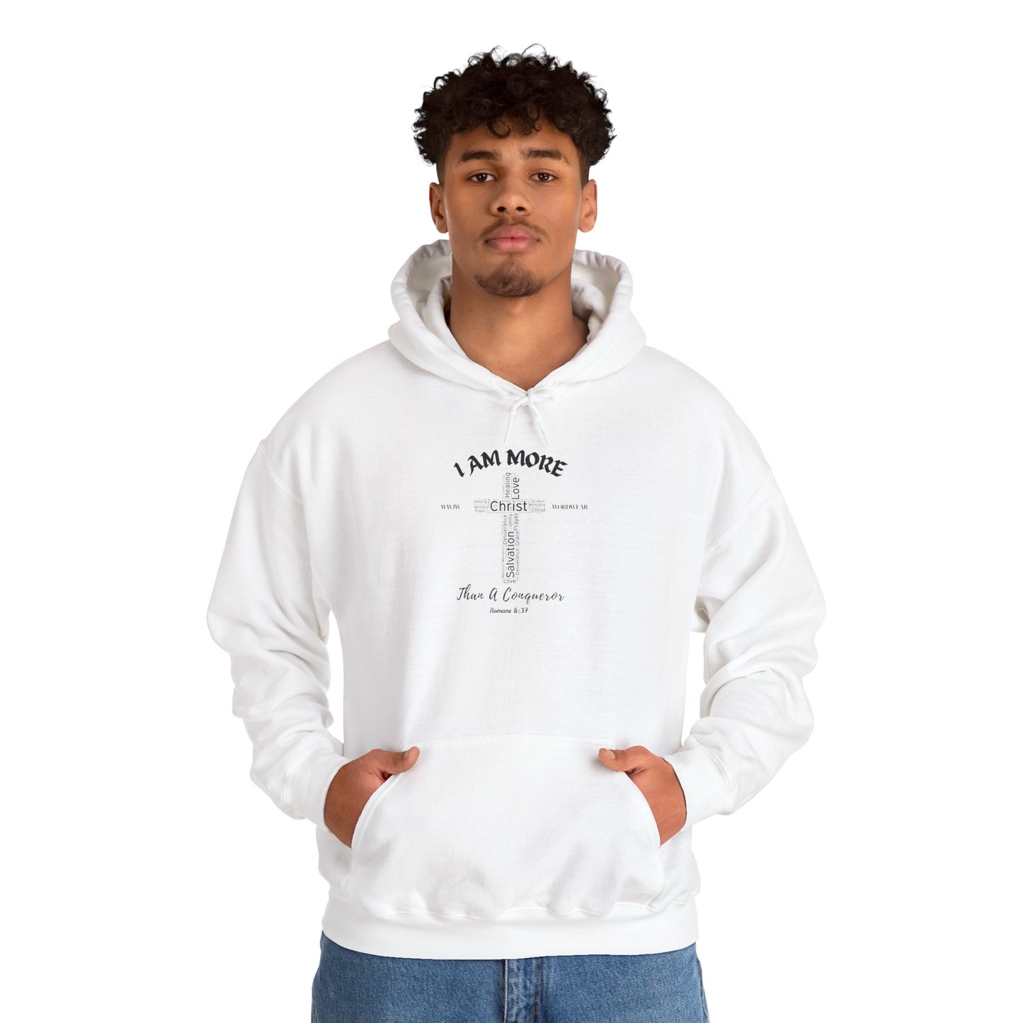Unisex Heavy Blend Hoodie - 'I AM MORE'