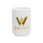 Inspirational Ceramic Mug - Word Wear with John 1:1-5