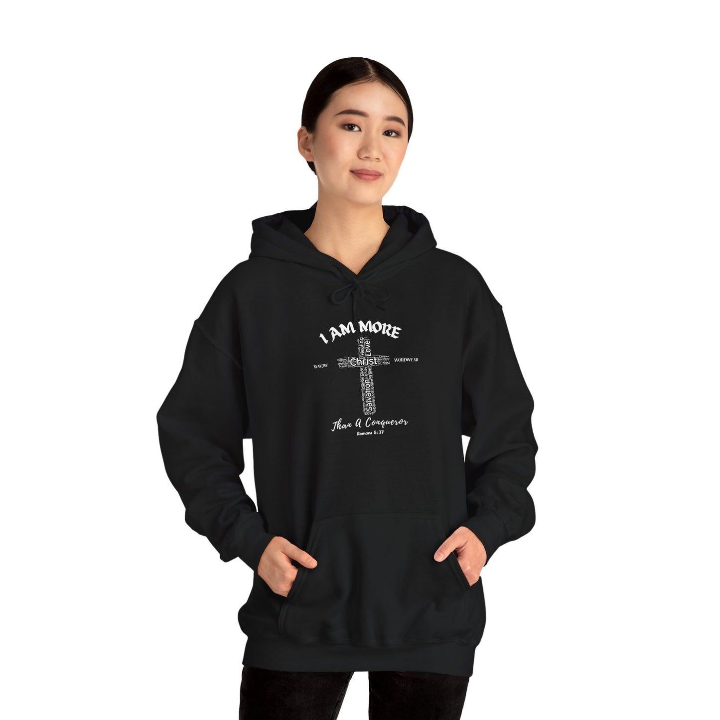 Unisex Heavy Blend Hoodie - 'I AM MORE'