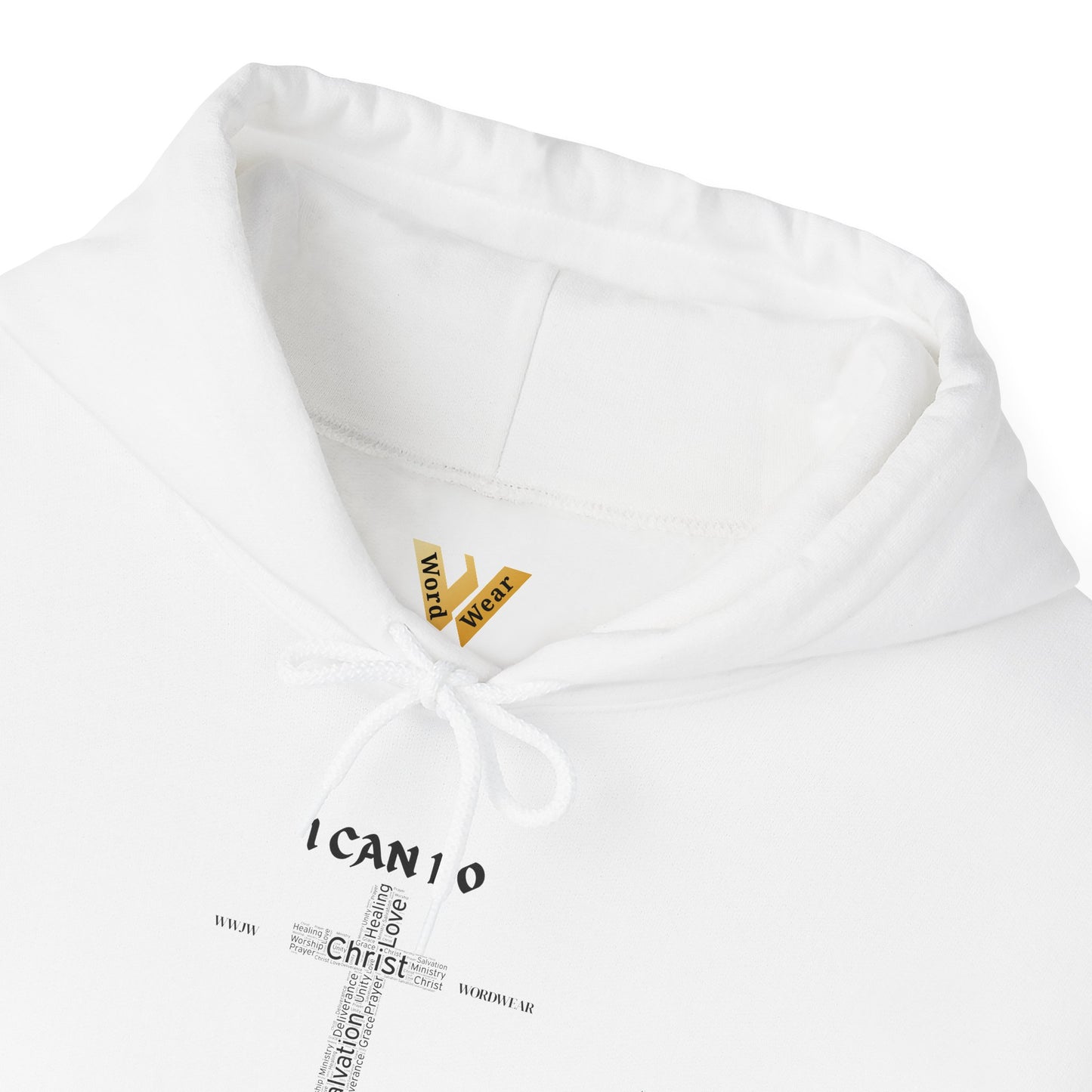 Unisex Heavy Blend™ Hooded Sweatshirt - "I Can Do" WWJW/WORDWEAR