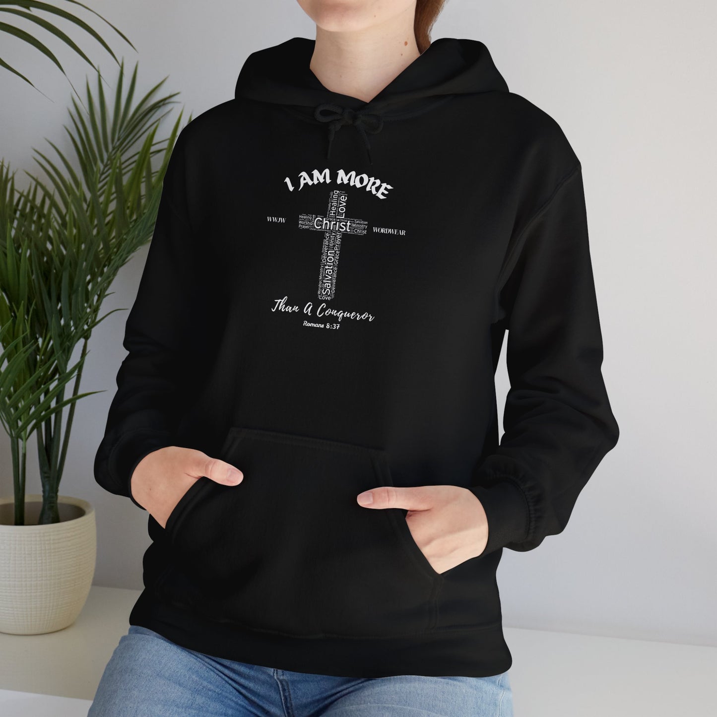 Unisex Heavy Blend Hoodie - 'I AM MORE'