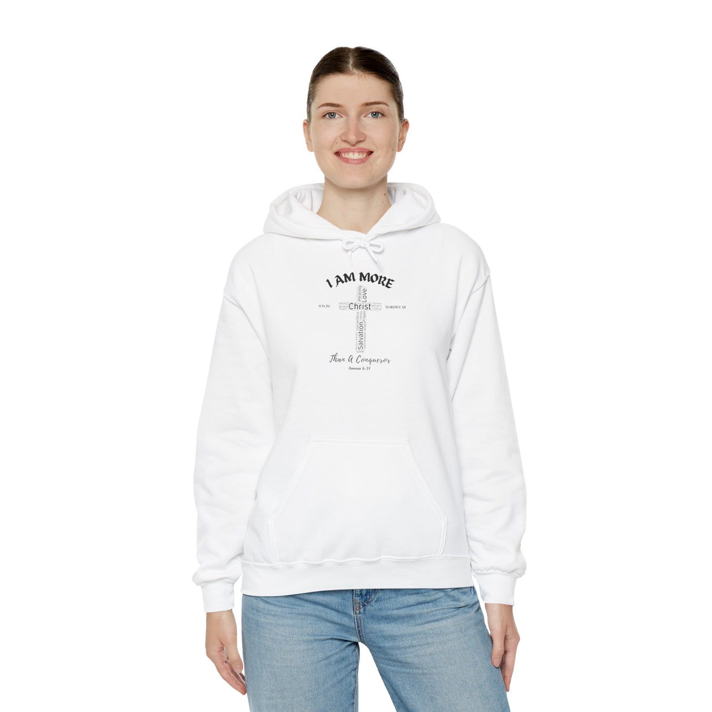 Unisex Heavy Blend Hoodie - 'I AM MORE'