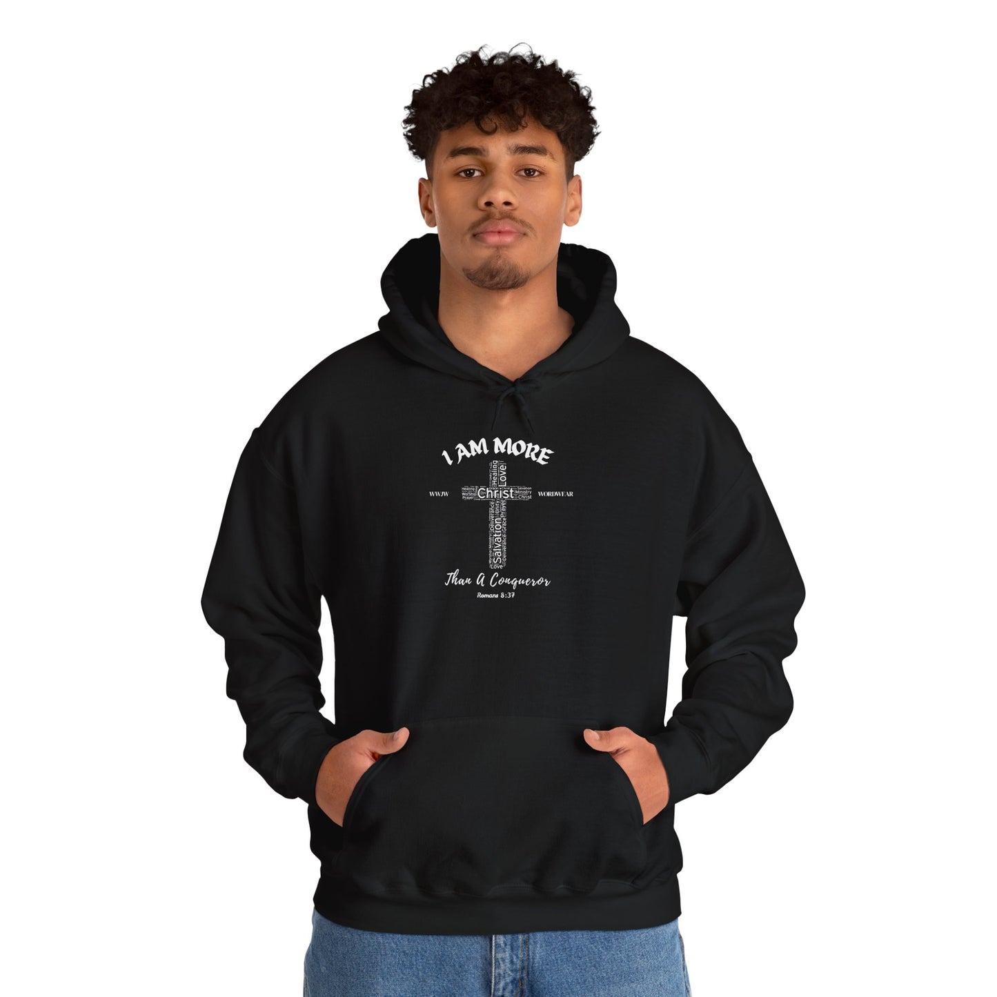 Unisex Heavy Blend Hoodie - 'I AM MORE'
