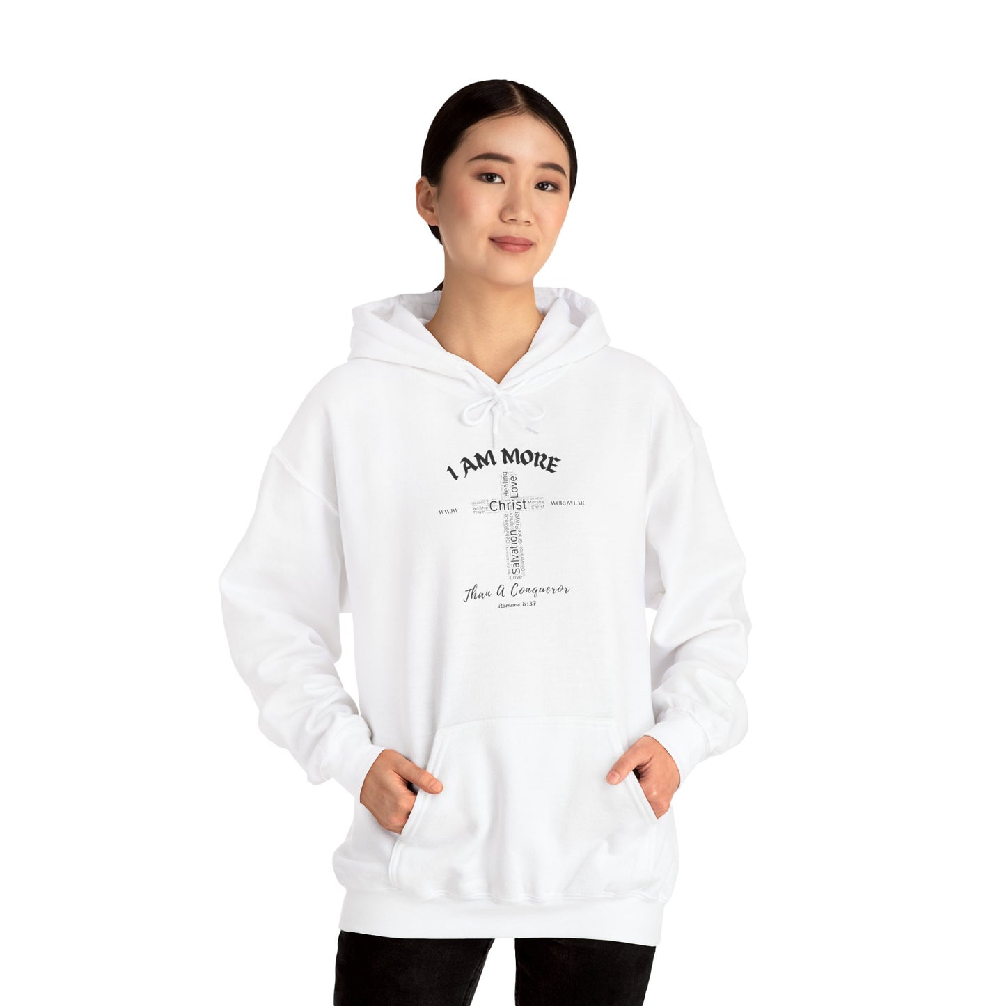 Unisex Heavy Blend Hoodie - 'I AM MORE'