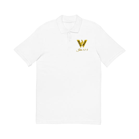 Embroidered Unisex Pique Polo Shirt with WordWear Logo
