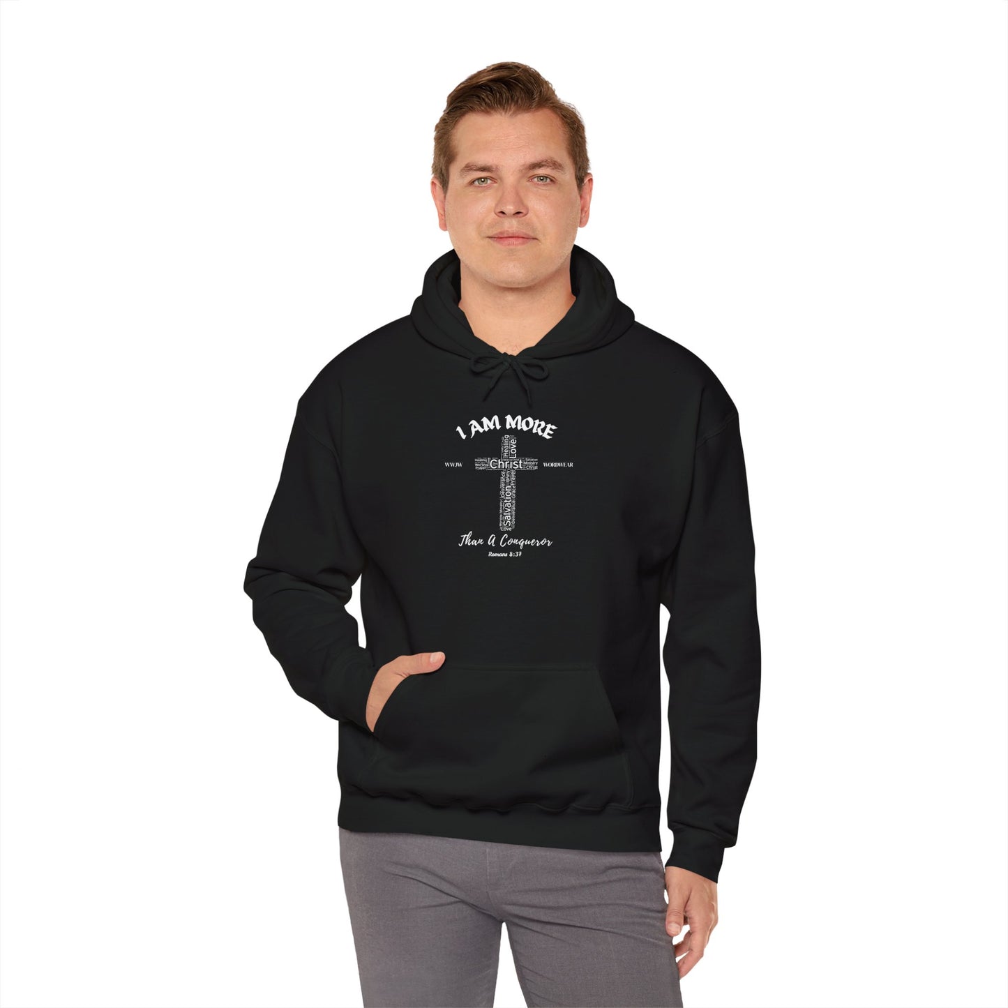 Unisex Heavy Blend Hoodie - 'I AM MORE'