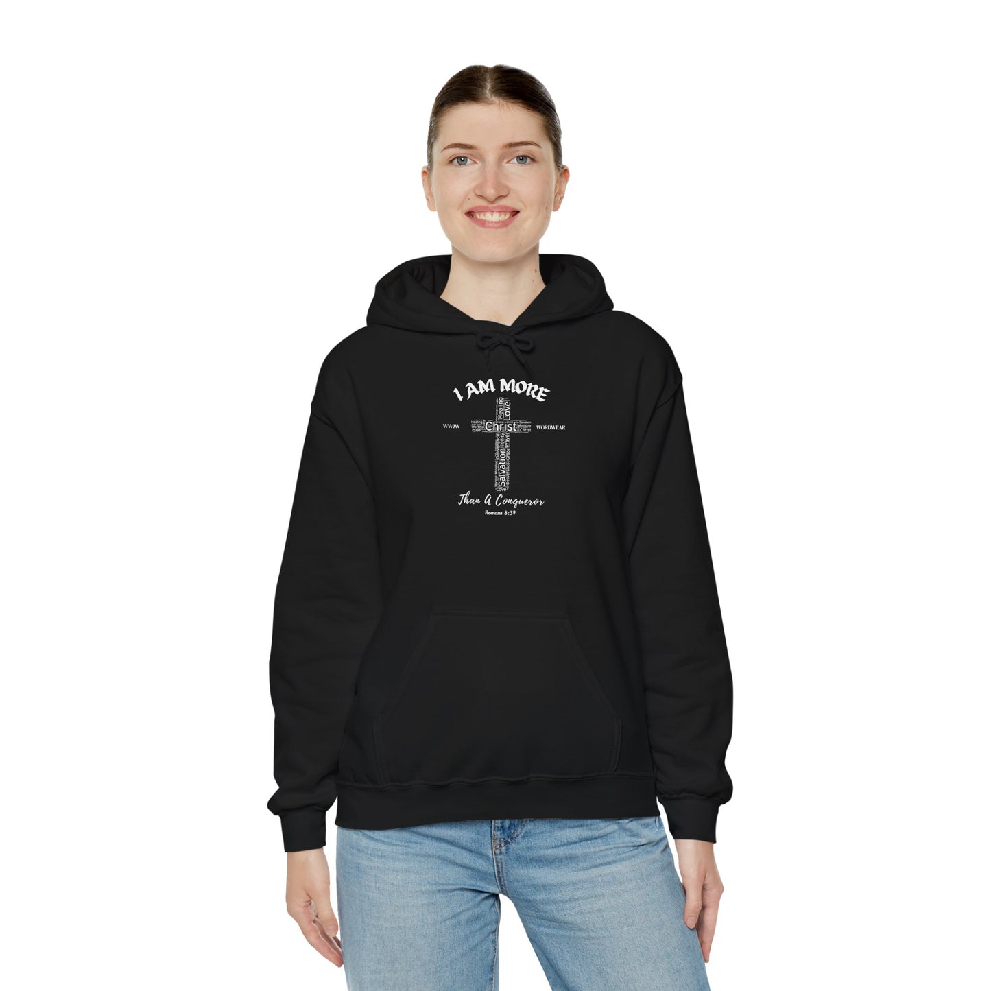 Unisex Heavy Blend Hoodie - 'I AM MORE'