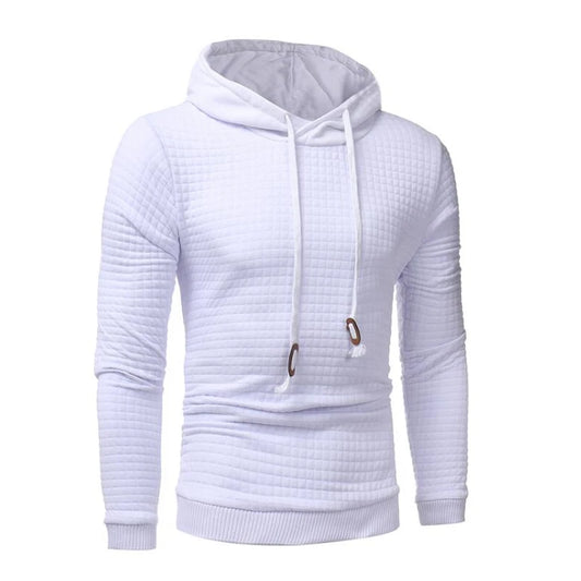 Hoodies Men 2025 Long Sleeve Casual Pullover Hooded Sweatshirt Mens White Hoodie Tracksuit Sweat Coat Sportswear Plus Size S-3XL
