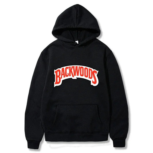 Hoodies men's fashion letter pattern printed sportswear casual Harajuku street wear hooded pullover sportswear