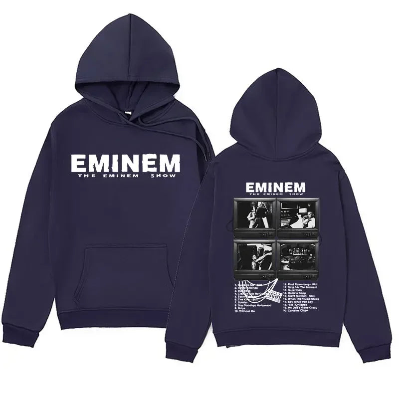 Hoodies for men and women autumn and winter oversized streetwear with rapper prints, music album Cuatro seasono