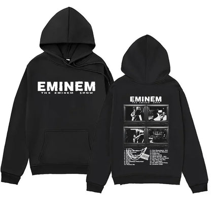 Hoodies for men and women autumn and winter oversized streetwear with rapper prints, music album Cuatro seasono