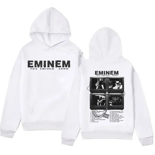 Hoodies for men and women autumn and winter oversized streetwear with rapper prints, music album Cuatro seasono